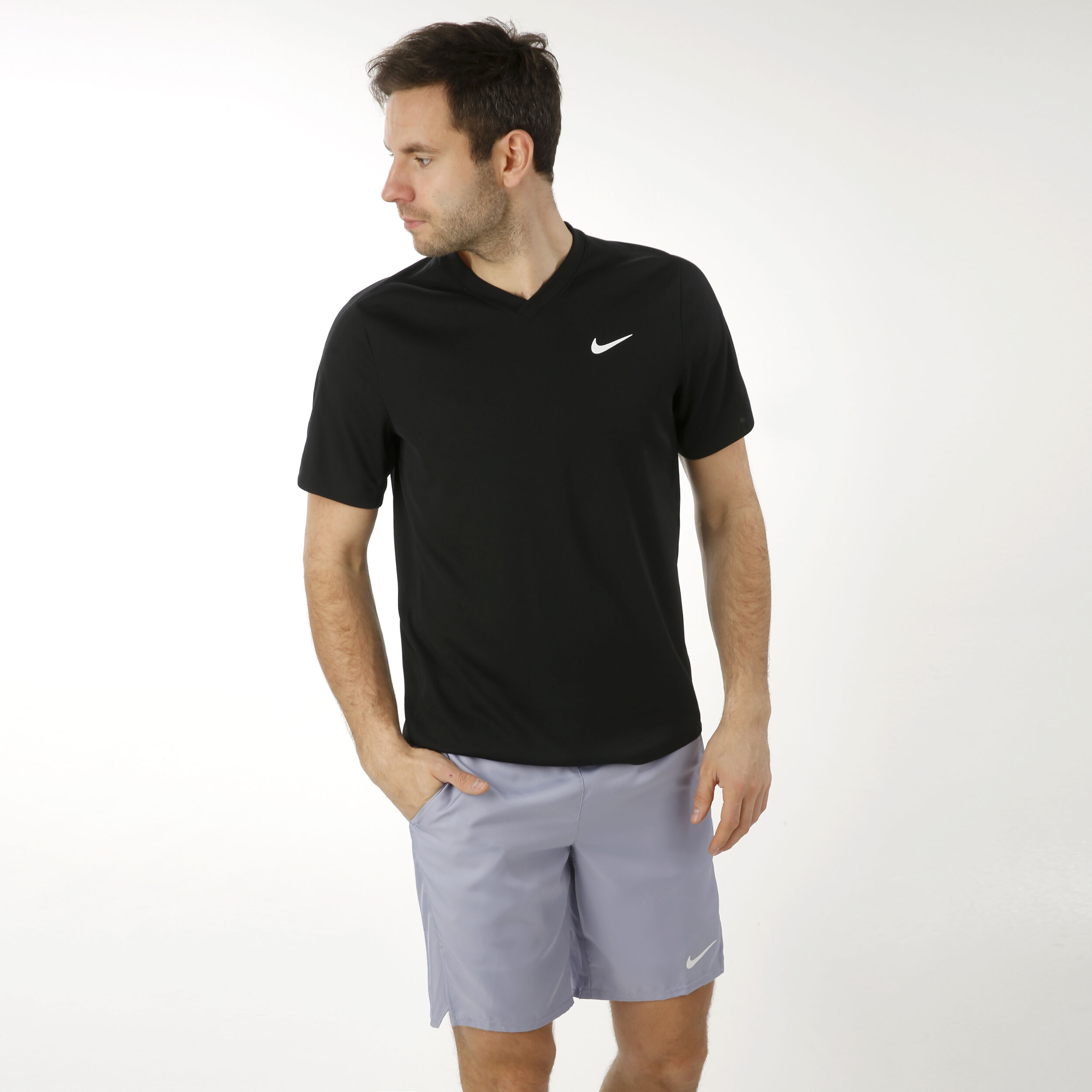 Nike Court Victory Dry T-shirt Hommes - Noir