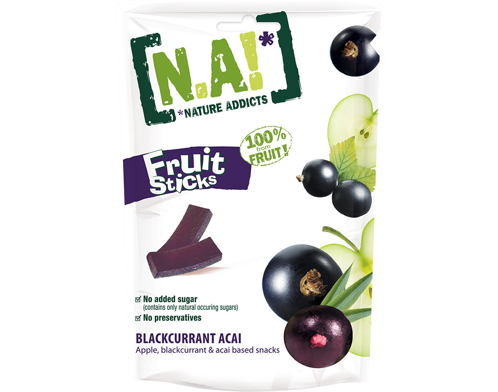 TIRAS NATURE ADDICTS FRUTA AÇAÍ GROSELHA 35G