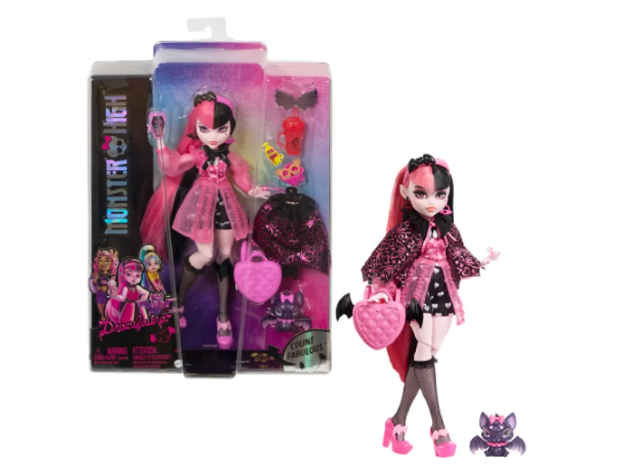 BONECA DRACULAURA MONSTER HIGH