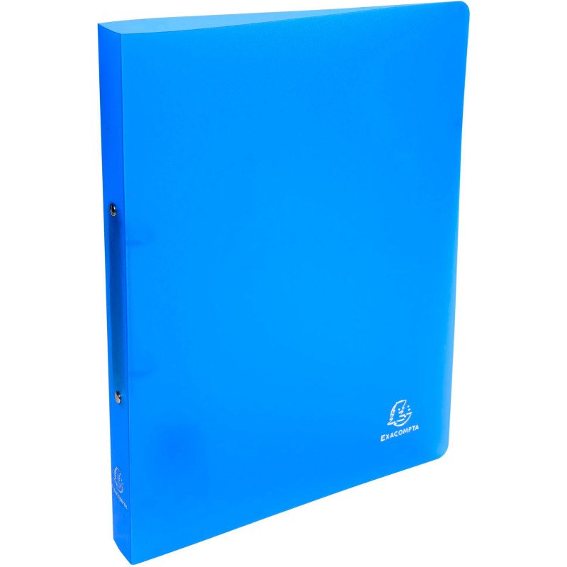 Classeur 2 anneaux plastifié Exacompta Chromaline A4 - Dos 2 cm couleurs assorties