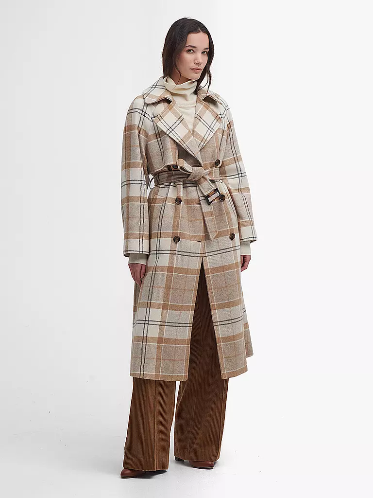 BARBOUR Wollmantel CLAUDETTE creme