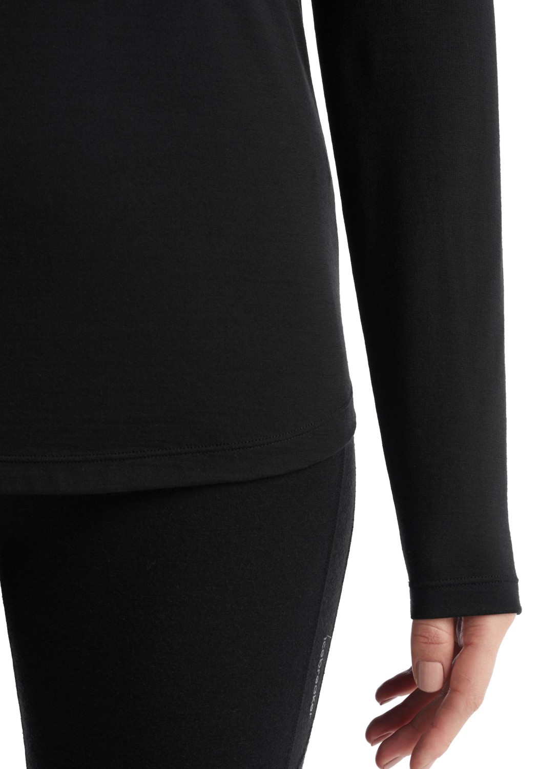 Icebreaker Damen-Langarmshirt Sphere II LS Tee Black