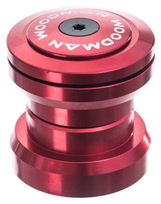 WOODMAN Jeu de Direction Externe AXIS Too SL 1''1/8 Rouge