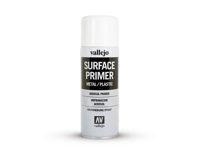 Vallejo Grundierung Basic Color Matt-Weiss 400 ml Modellbau Grundierung Farbspray