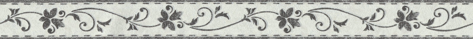 Papier-Borte ONLY BORDERS 10 - schwarz-grau - 5 Meter