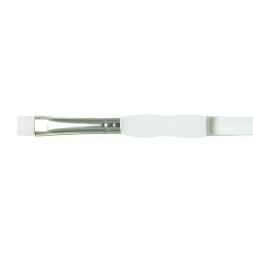 Royal & Langnickel White Nylon SG4010 Synthetikpinsel, Soft Grip, Breit