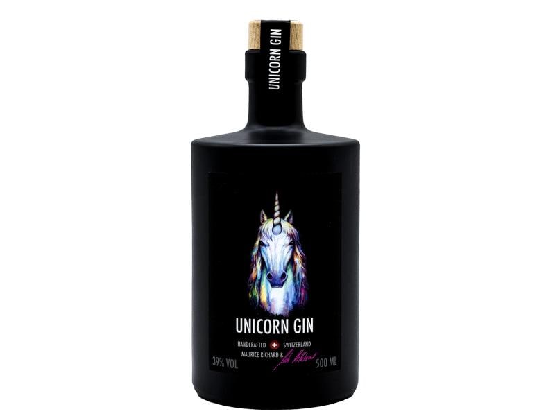Falco Unicorn Gin 0.5 l Hochwertige Schweizer Spirituose auf Basis von Wacholder