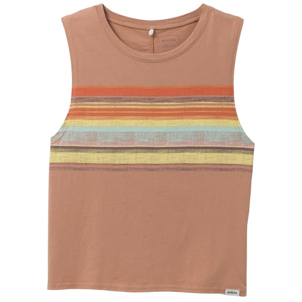 Débardeur PRANA ORGANIC GRAPHIC SLEEVELESS W PINK SAND BAJA