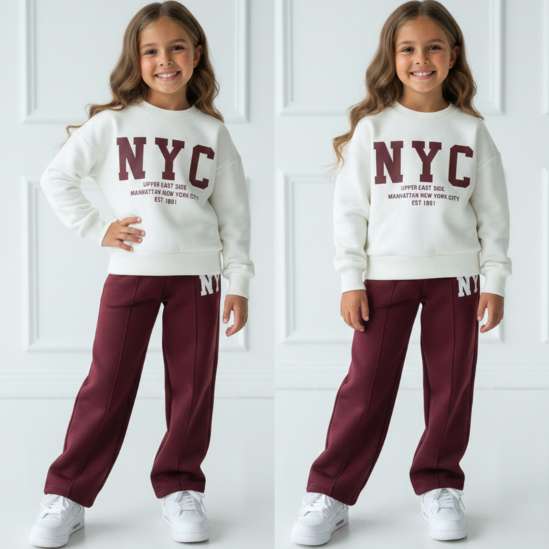 Pretty NYC set - bordeaux