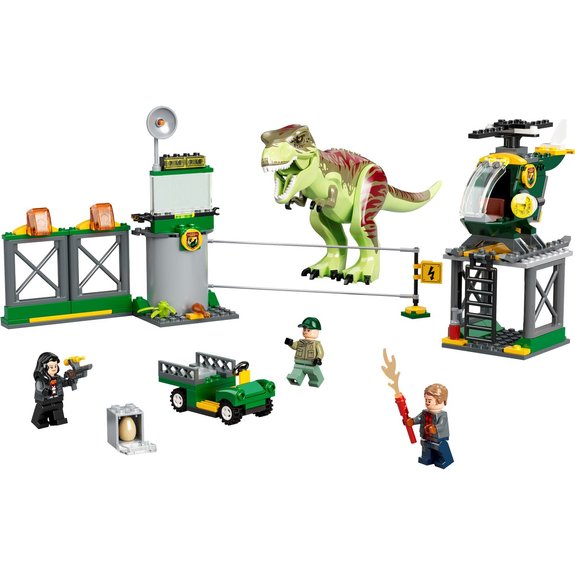 Evasion du T-rex LEGO Jurassic World 76944