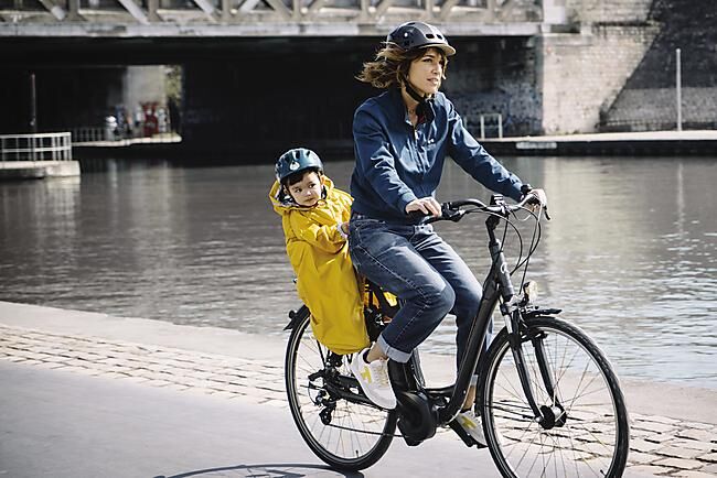 RAINETTE - PONCHO IMPERMEABLE SIEGE VELO