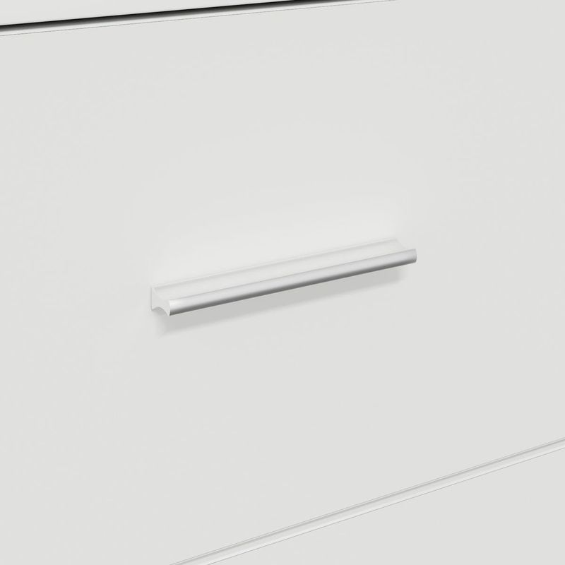 Minimalistische Opbergkast - Wit - MDF - Modern Design