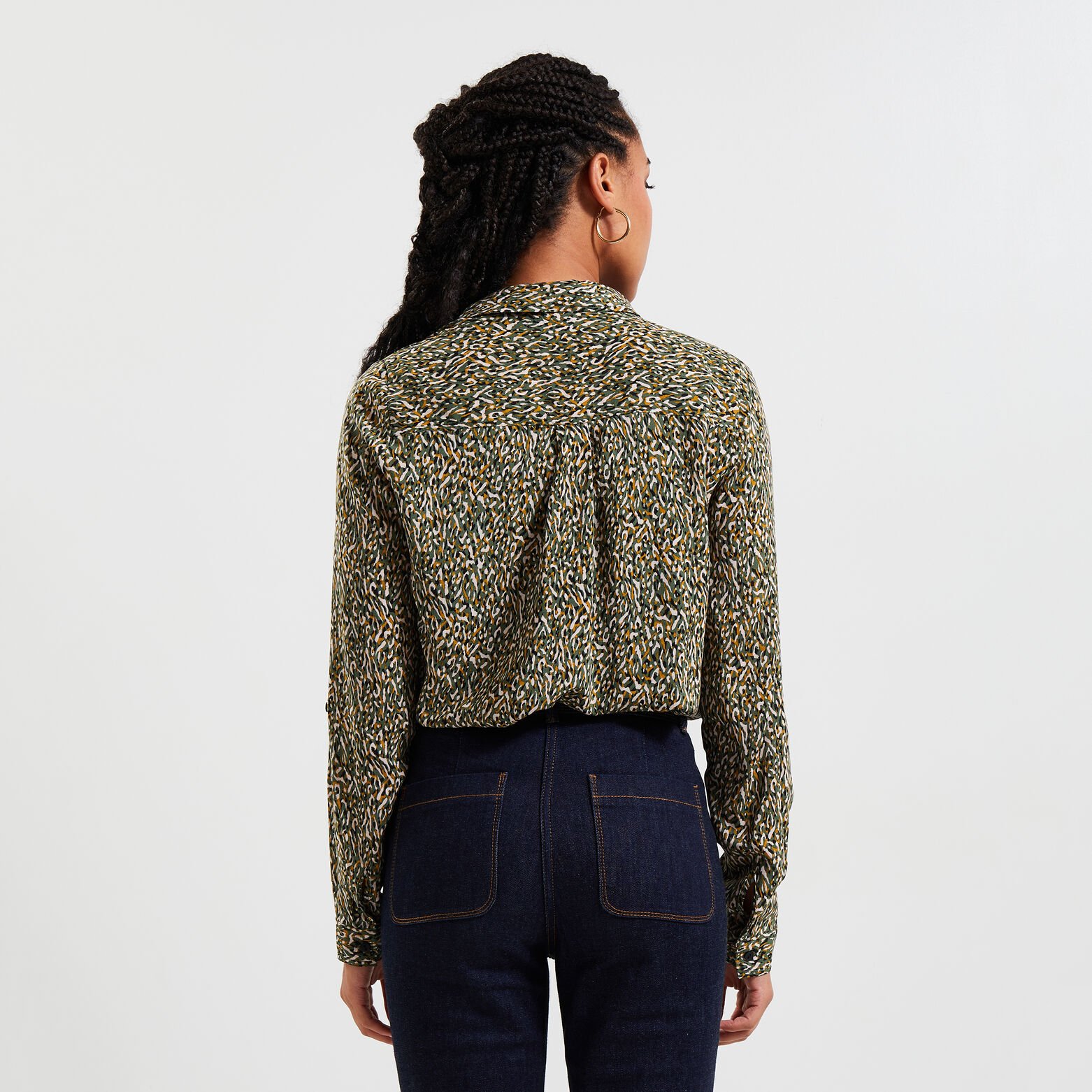 Blouse imprimée femme