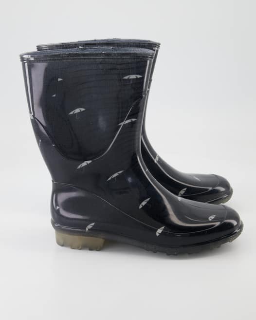 Vista 01-Linak Gummistiefel in Schwarz