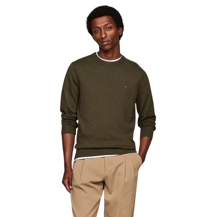 Tommy Hilfiger Pima Cotton Cashmere Sweater Heren