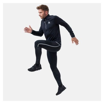 Pull 1/2 Zip Odlo Zeroweight Ceramiwarm Reflective Noir
