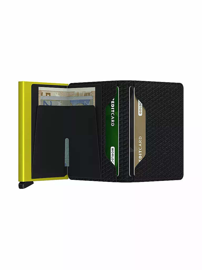 SECRID Geldbörse - Slimwallet Diamond Slim Black schwarz