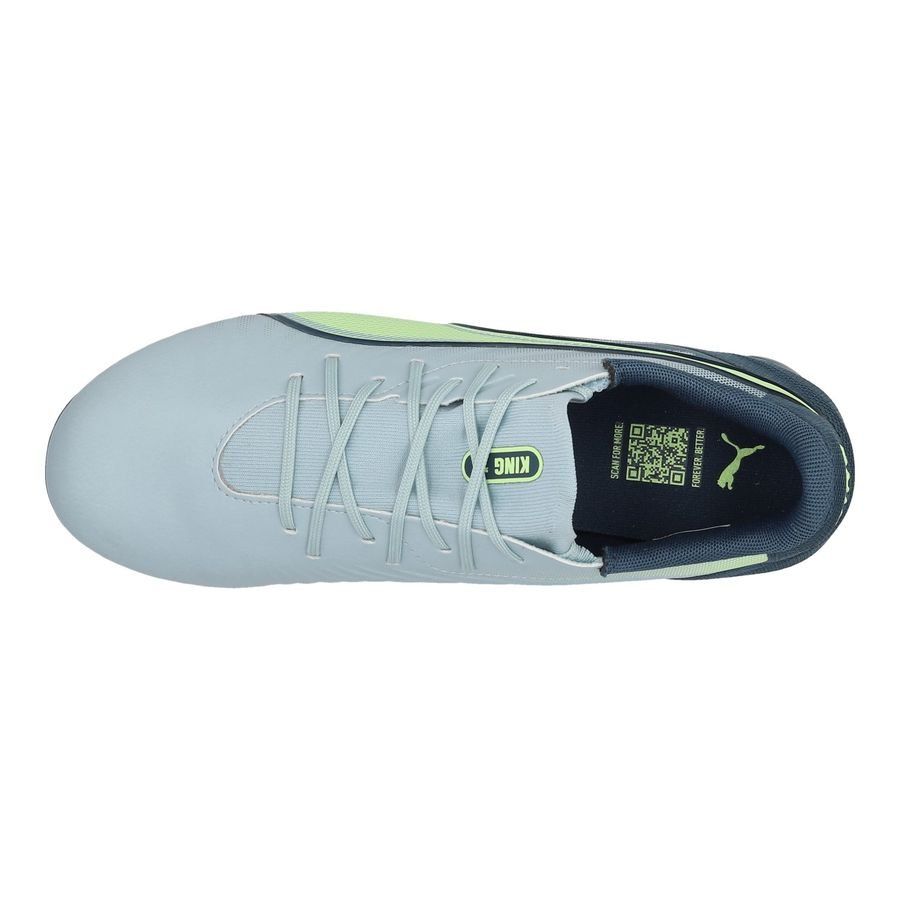 PUMA King Match FG/AG Lights Out - Frosted Dew/Fizzy Apple/Gray Skies Enfant