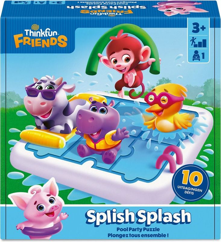 Ravensburger - ThinkFun Friends: Splish Splash - Bordspel