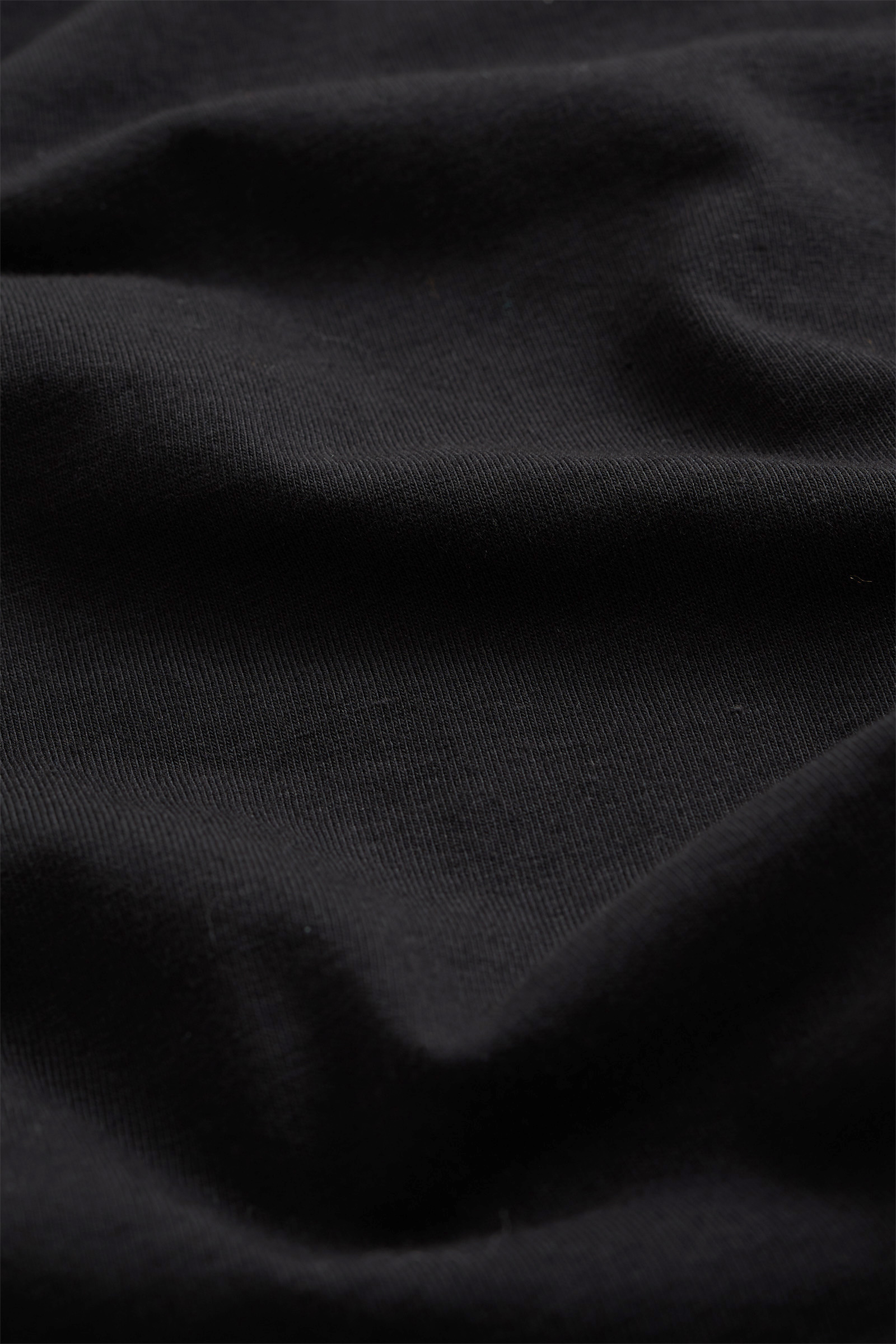 T-shirt van katoenmix WE Fashion Zwart