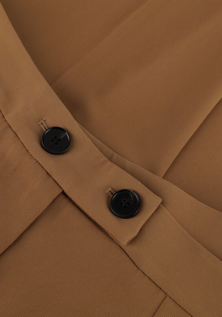 CO\\'COUTURE camel co'couture pantalon cadeau pant