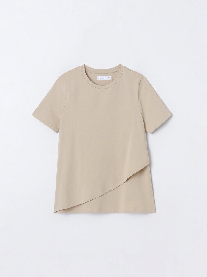 Camiseta de manga curta para gestantes - Arena