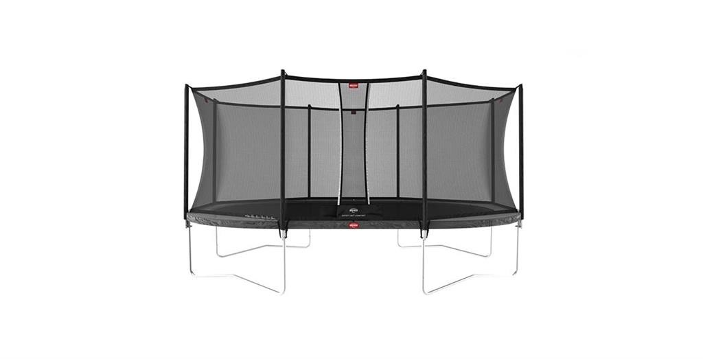 BERG - Grand Favorit 520 Trampolin + Sikkerhedsnet Comfort - Grå