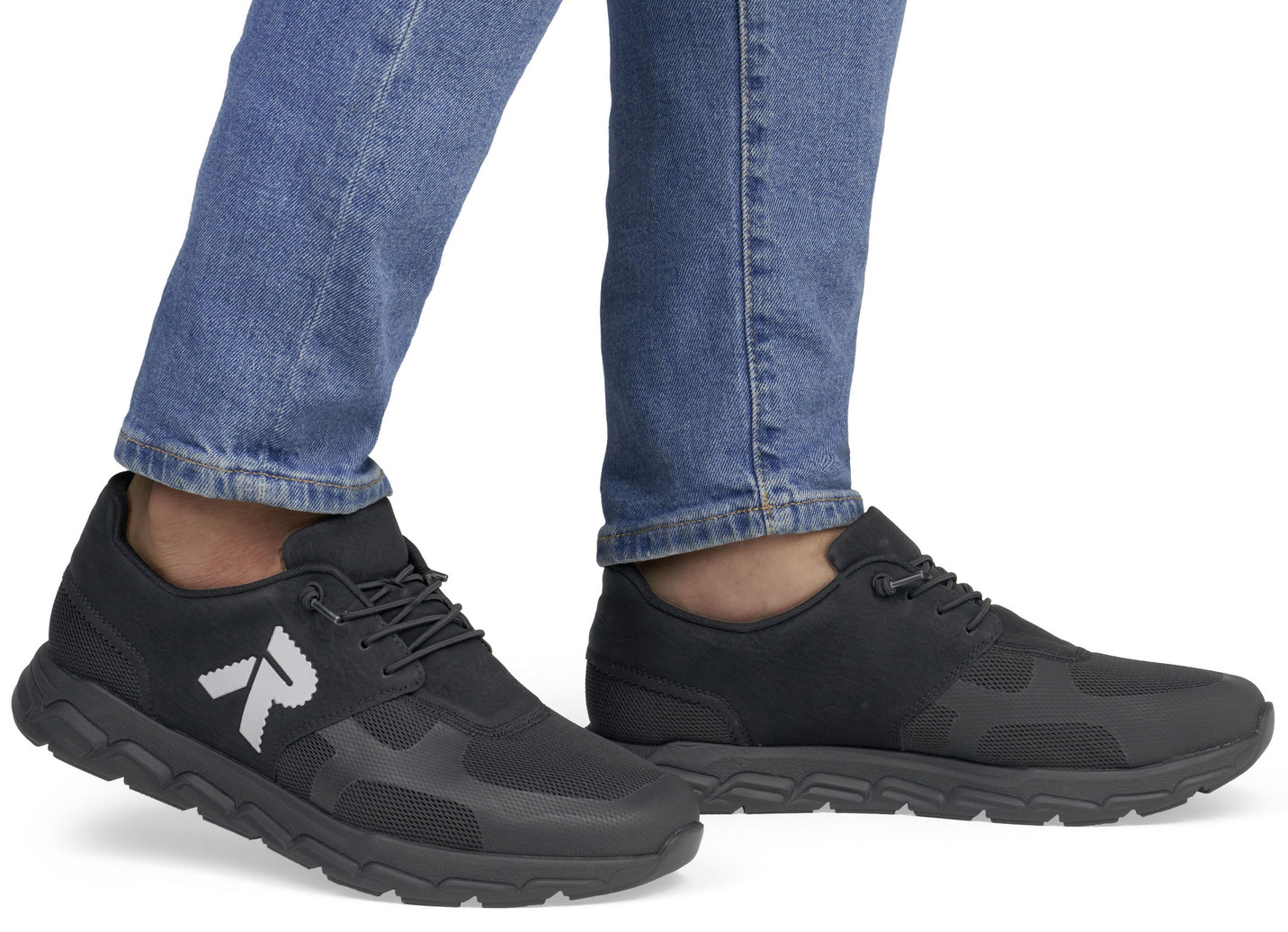 Rieker Sneaker mit elastischer Zierschnürung