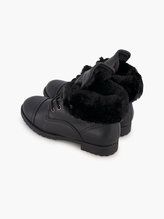 Landrover Schnür-Stiefelette Schwarz