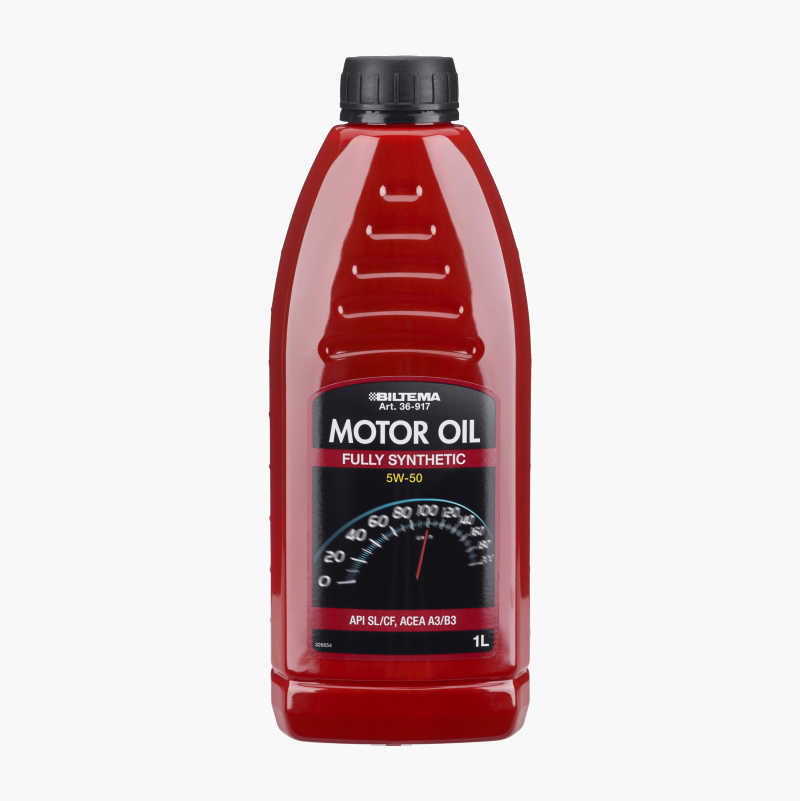 Helsyntetisk motorolje 5W-50, 1 liter