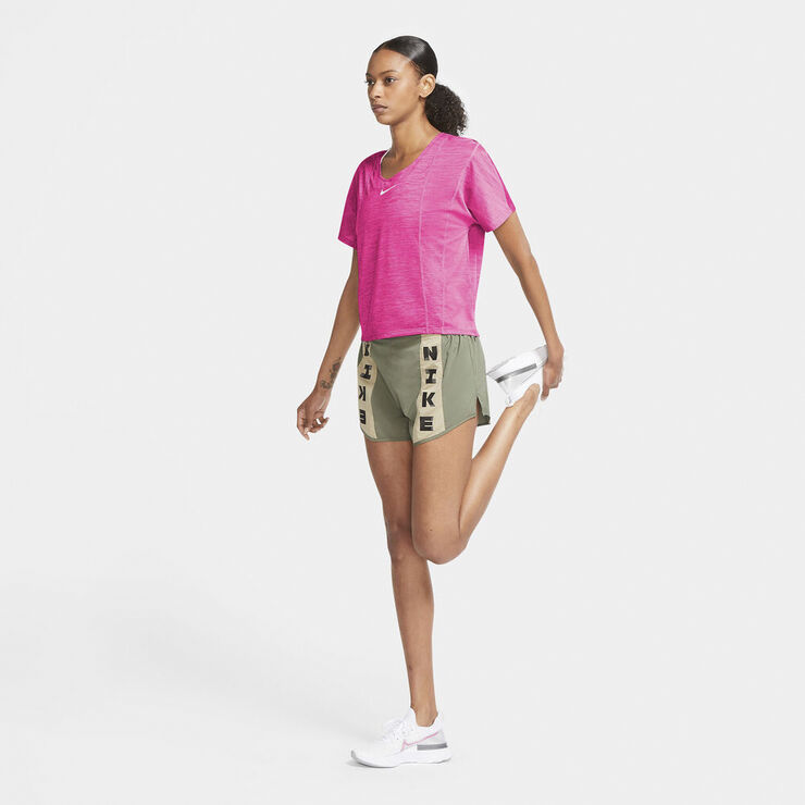 Nike Clash City Sleek - Løbe T-Shirt Pink