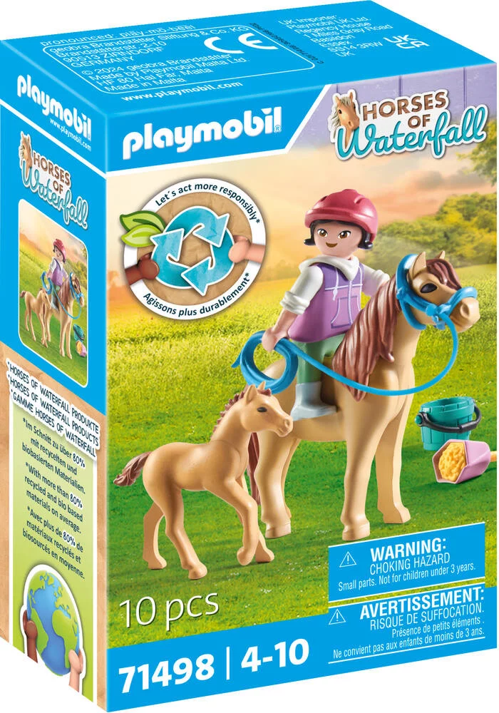 ENFANT AVEC PONEYS - 71498