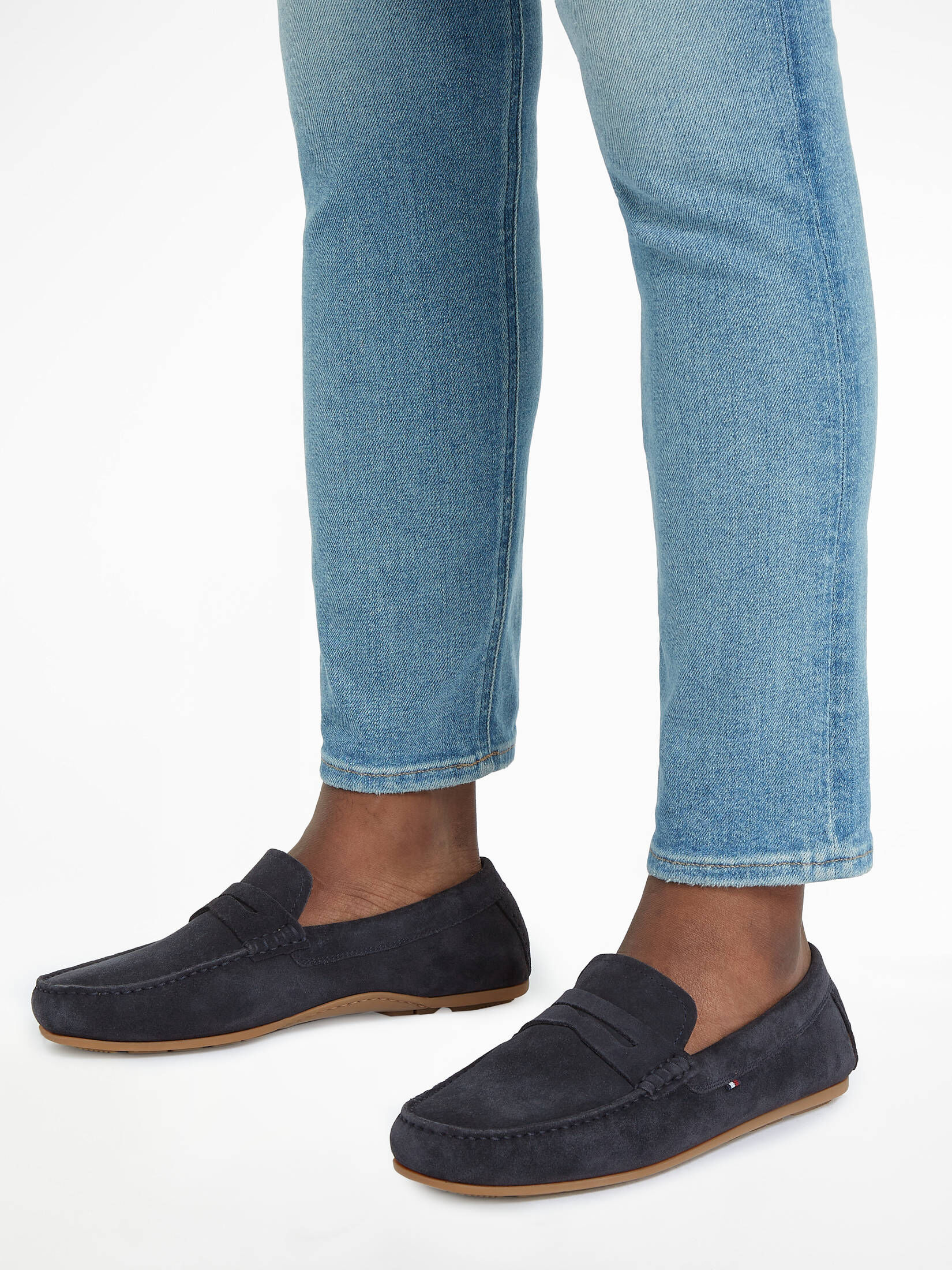 Tommy Hilfiger| Herren Loafer DRIVER aus Veloursleder