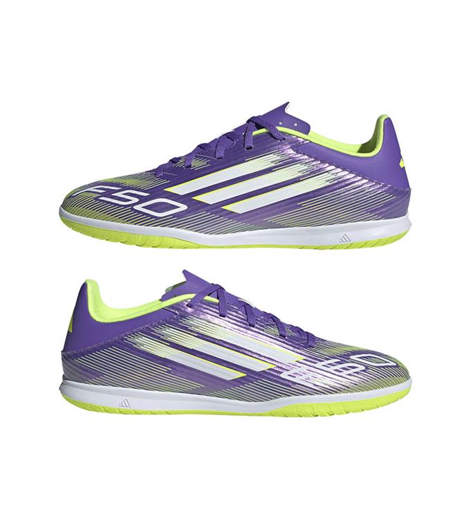 adidas F50 Club Indoor JI0023 PURRUS-FTWWHT-LUCLEM