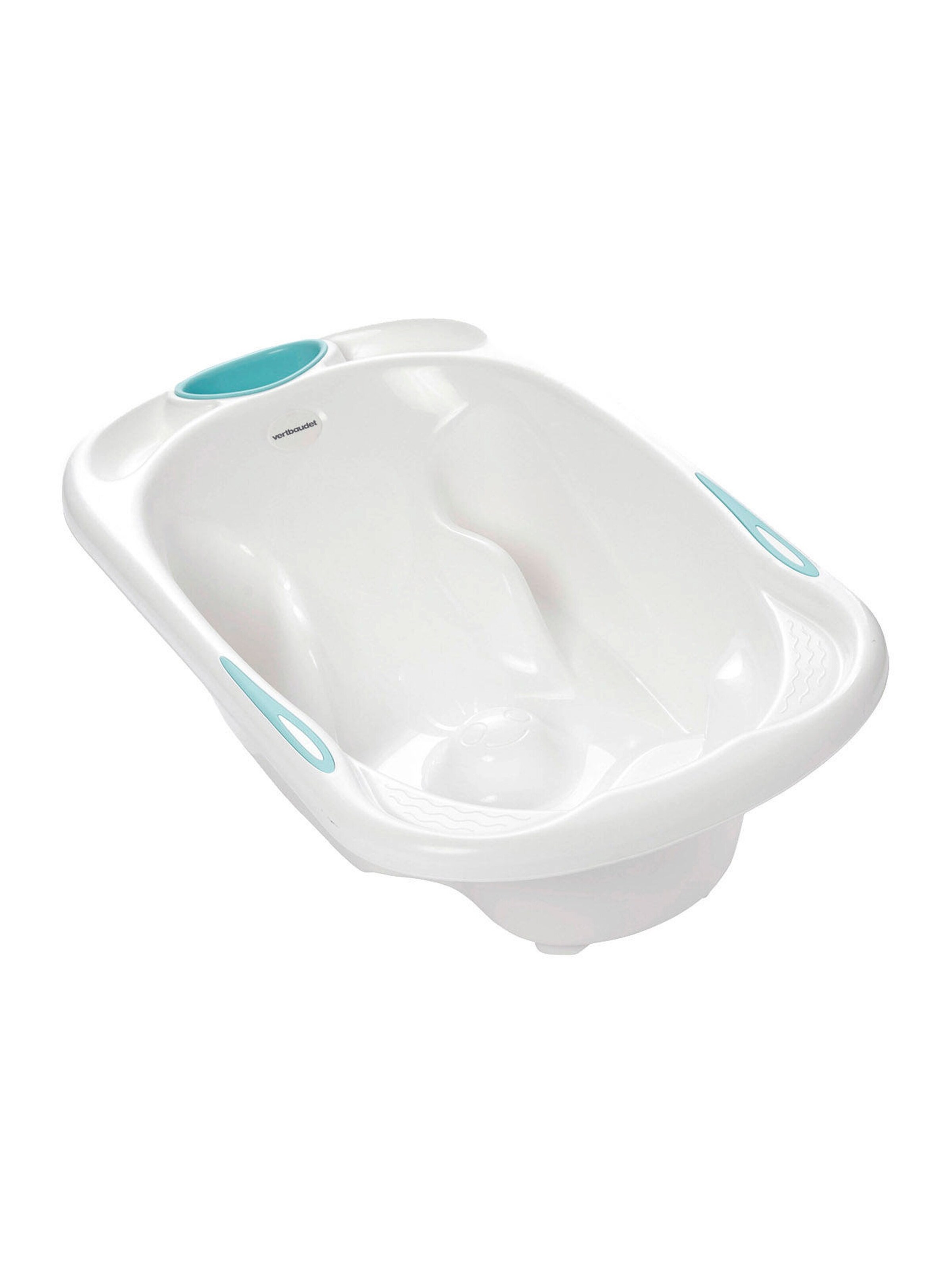 Vertbaudet 2-in-1 Baby Badewanne COOLTUB weiß