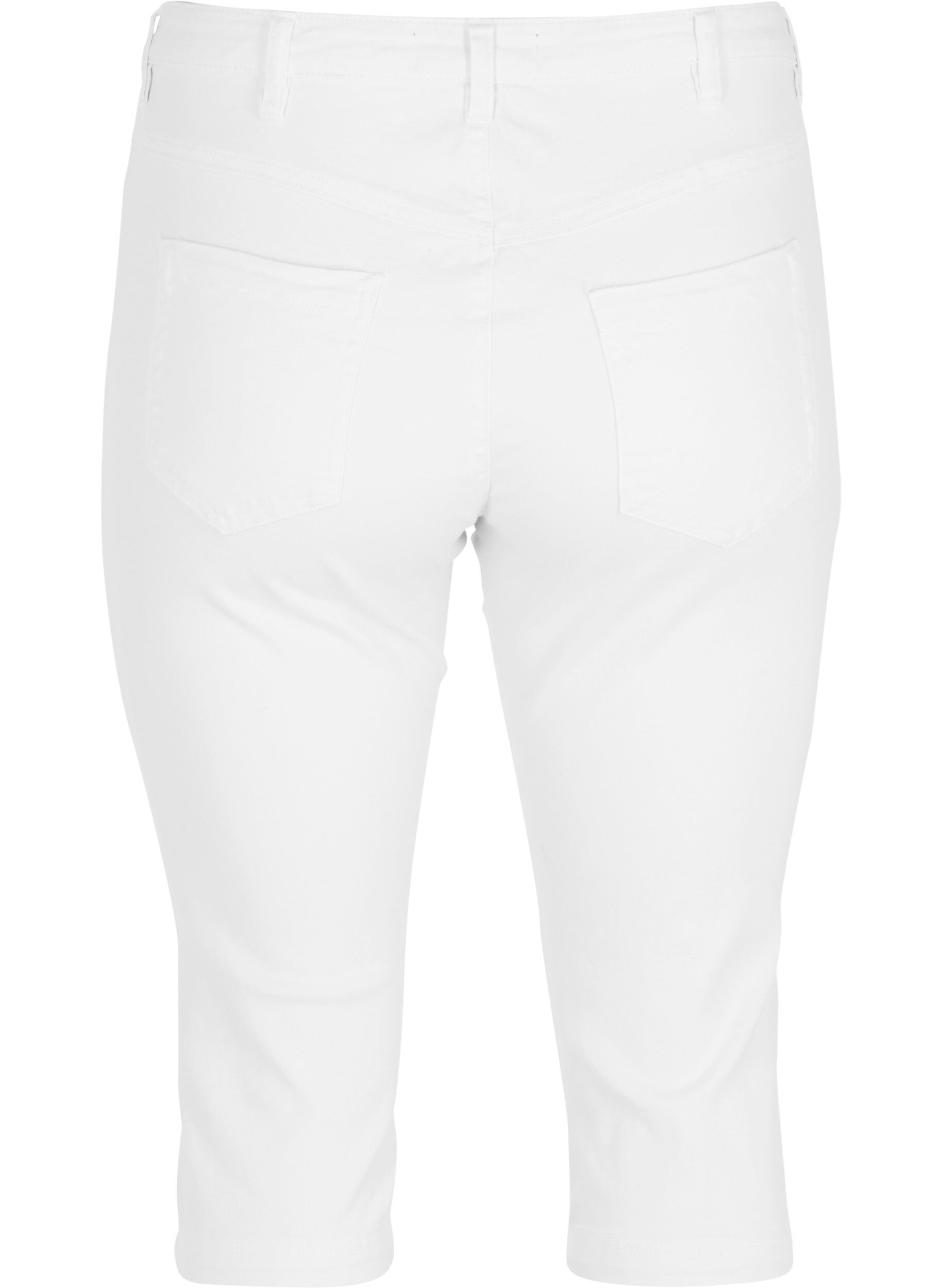 Højtaljede Amy capri jeans med super slim fit
