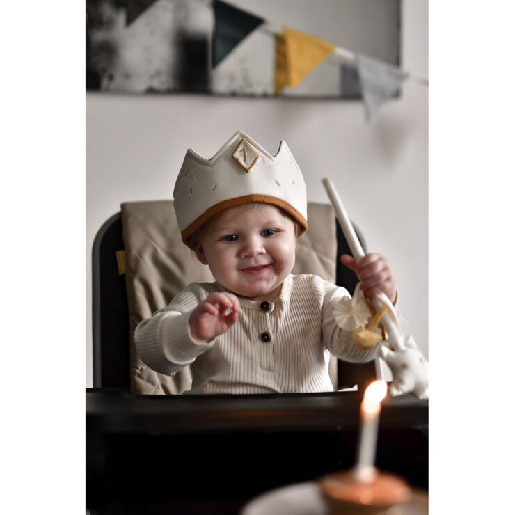 Fabelab Birthday Crown with Numbers Oat milk