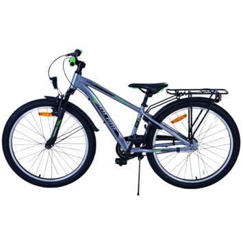 Volare Cross kinderfiets donker grijs 24 inch
