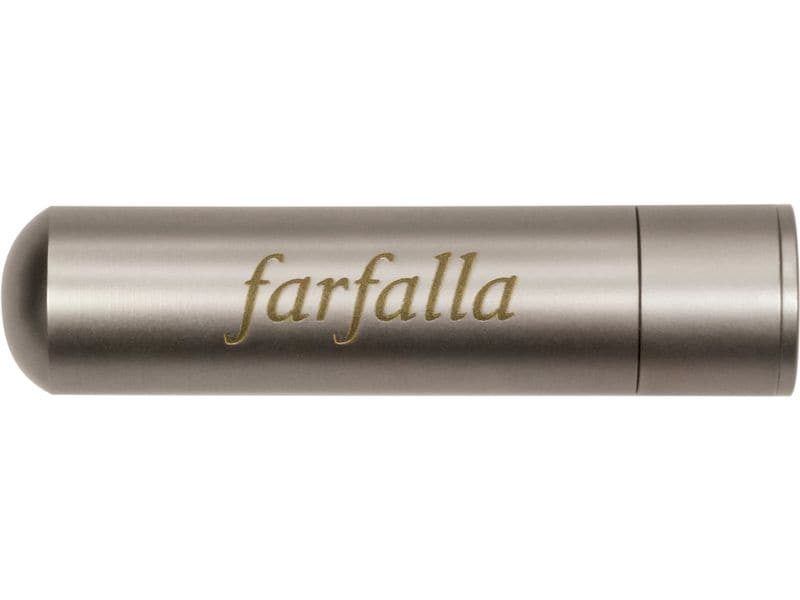 Farfalla Riechstift Edelstahl beige Natürlicher Riechstift wohltuend und pflegend