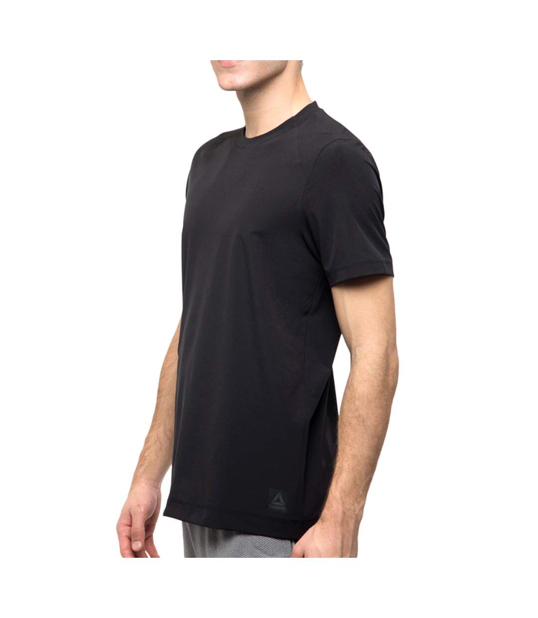 T-shirt Noir Homme Reebok TS Woven