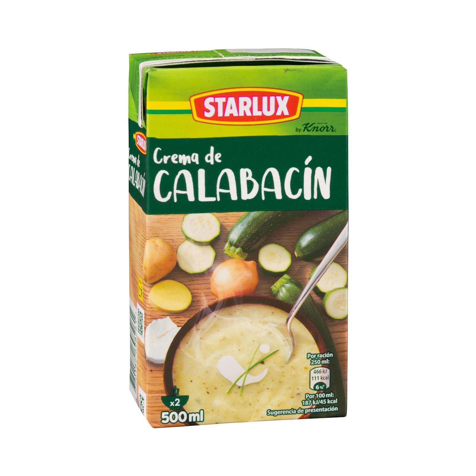 Crème de courgettes Starlux au fromage de chèvre