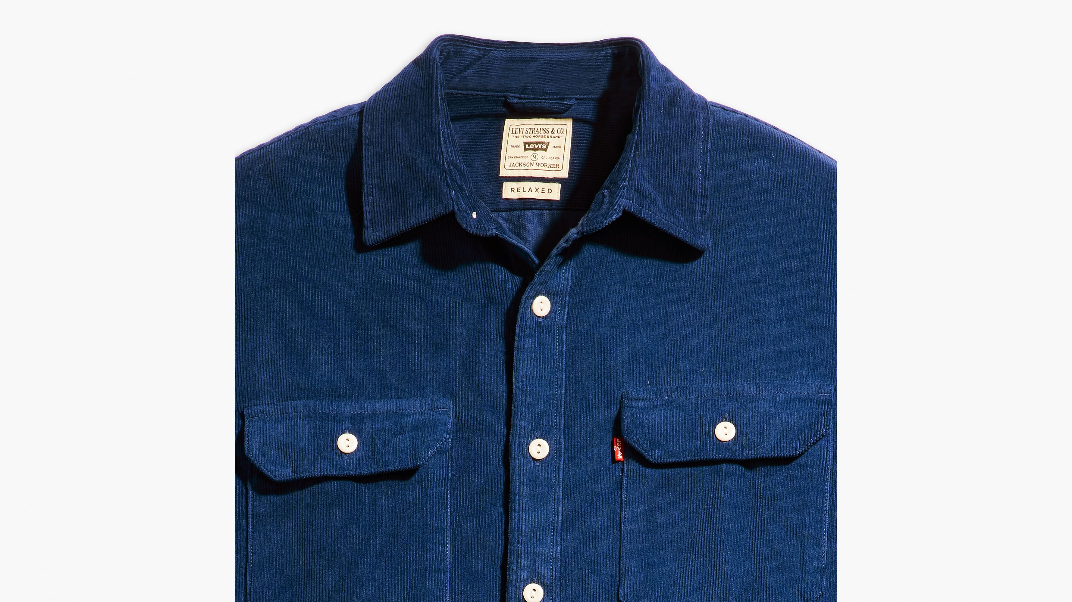 Surchemise Jackson Worker - Estate Blue - Bleu