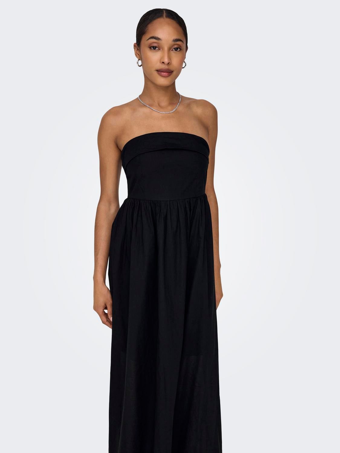 ONLLINA Langes Kleid Black