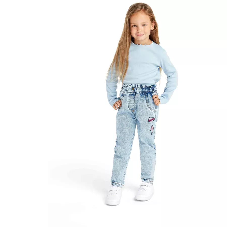 MINOTI Relax-fit-Jeans Denim-Blau