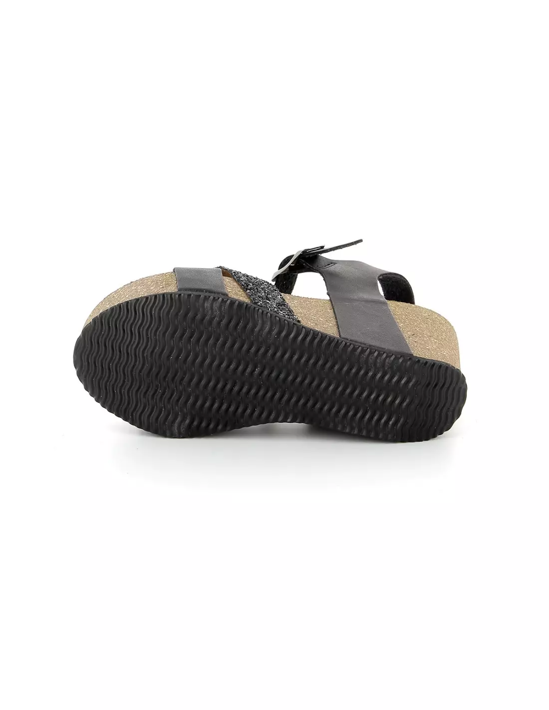 K DAQUES TALABRE - Sandales & nu-pieds Noirpaillette