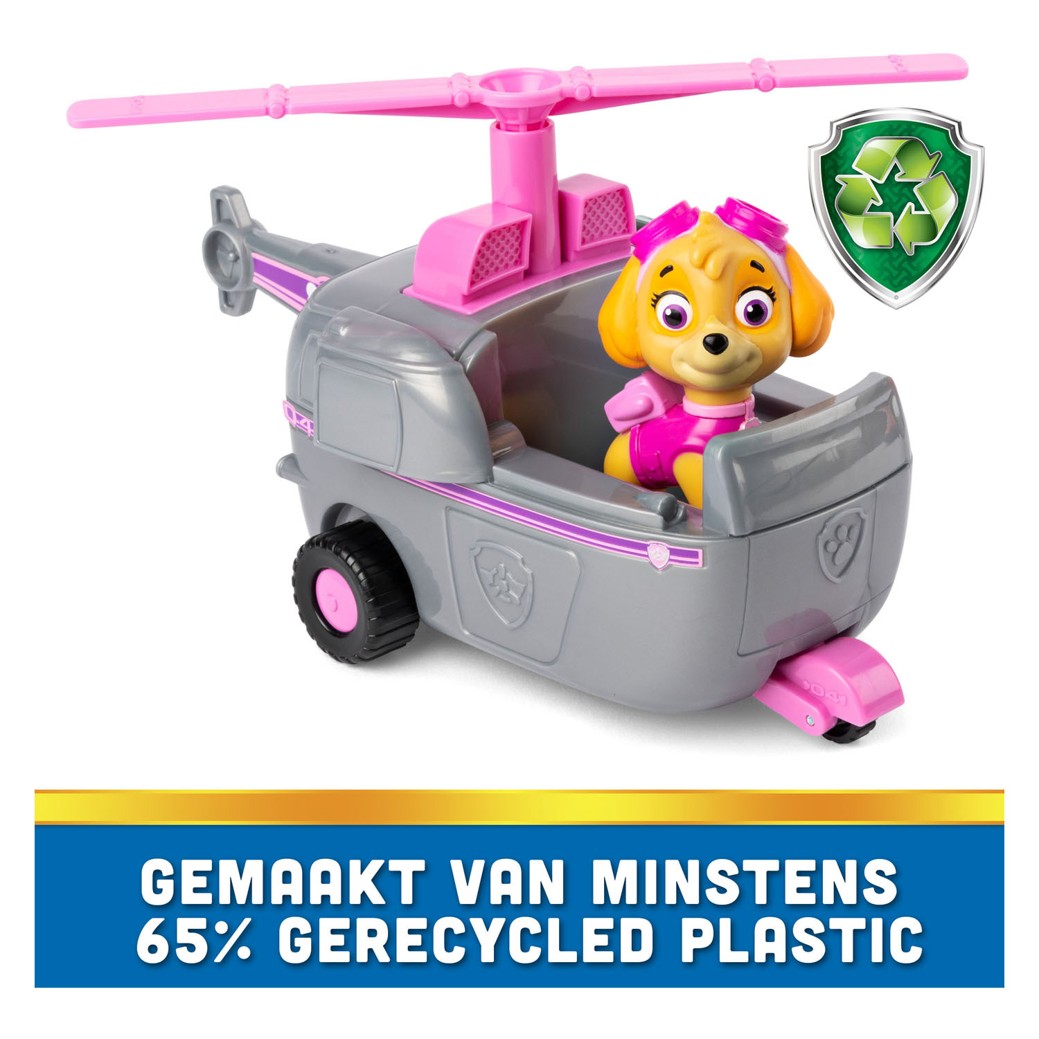 PAW Patrol Voertuig met Speelfiguur - Skye's Helikopter