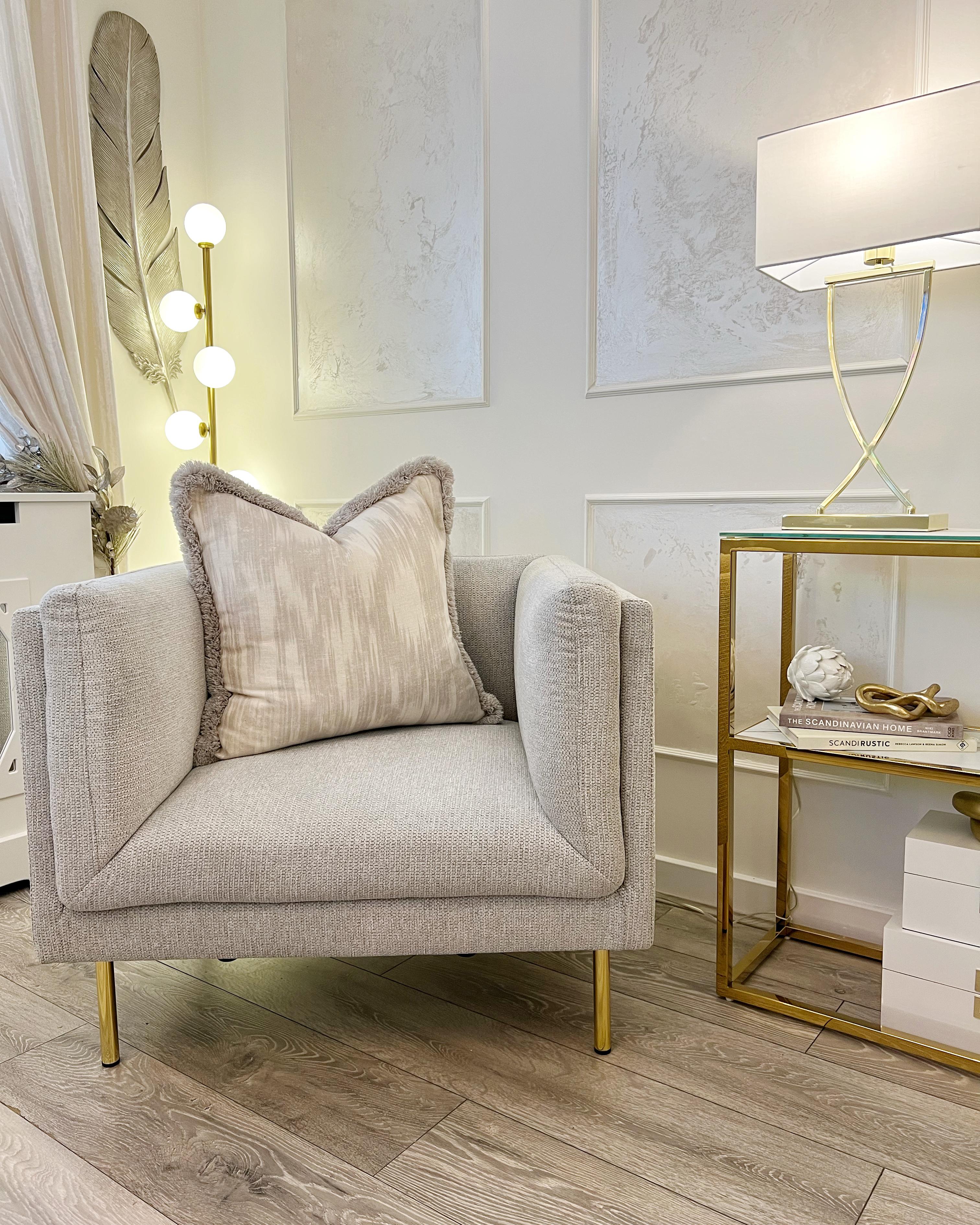 Fauteuil MOEN Stof Beige