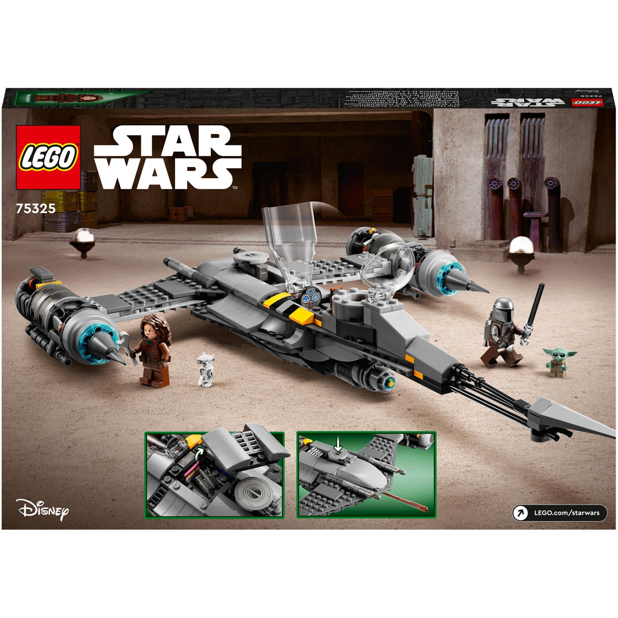 LEGO Konstruktionsspielzeug Star Wars Der N-1 Starfighter des Mandalorianers