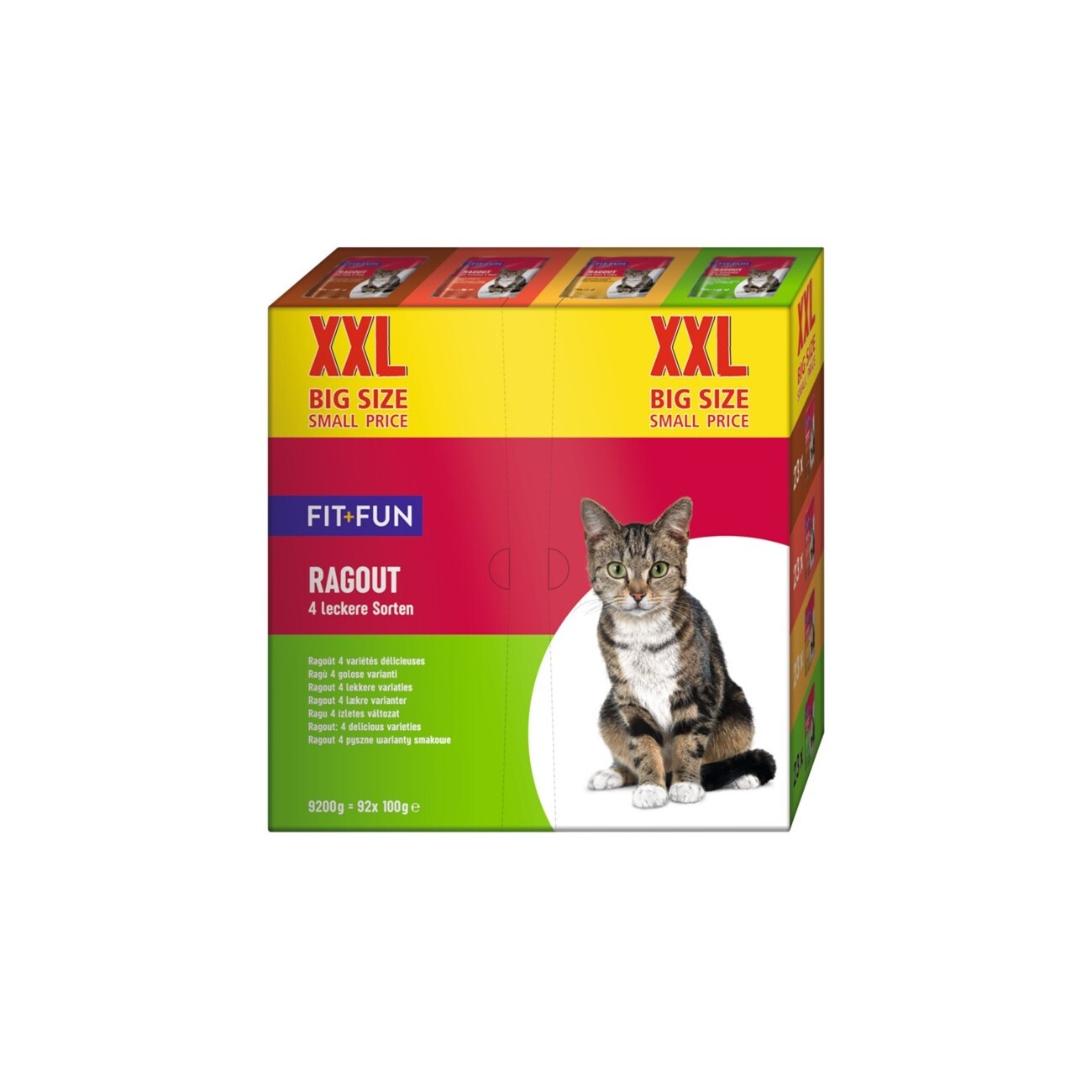 FIT+FUN Ragout Multipack 92x100g 4 leckere Sorten