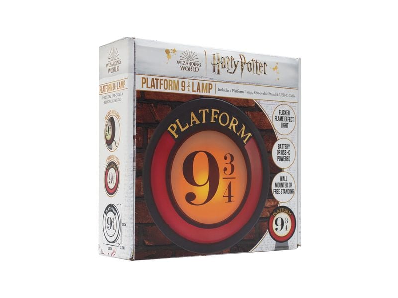 Thumbs Up! Harry Potter Lampe im Design Gleis 9 3/4 Mehrfar Fanartikel aus dem Harry Potter-Universum
